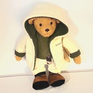 WALKING CO JUNIPER Jointed Stuffed 18" Teddy Bear Limited Edition 1999